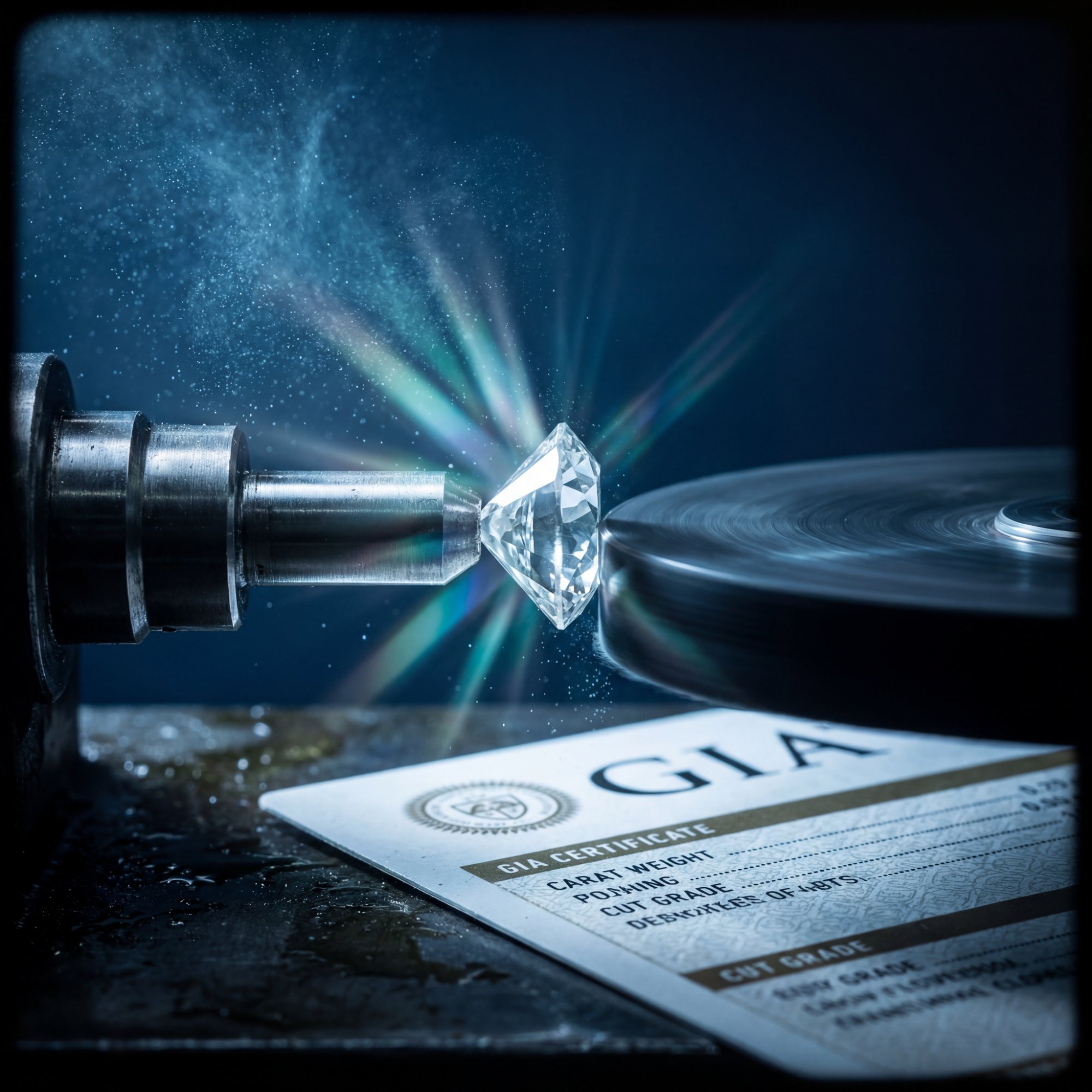 Diamond cut and GIA certified